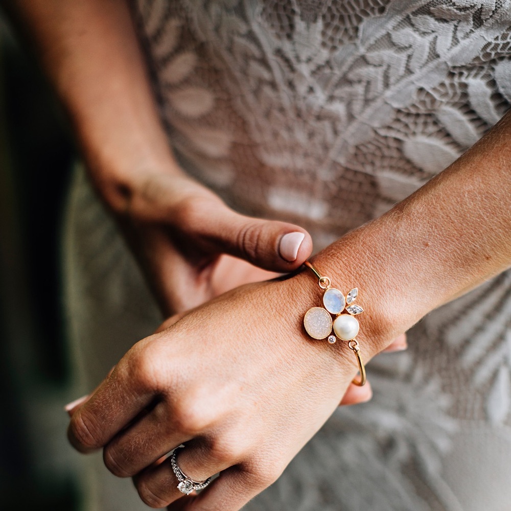 BHLDN bracelet . Wore it for my wedding!